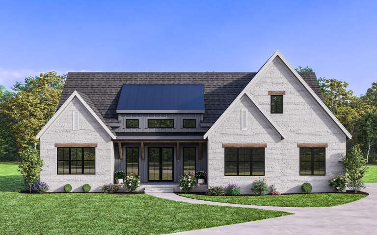 The Woodland Cottage front elevation