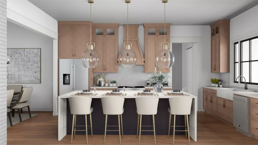 Black Creek Farmhouse, Original plan photos courtesy of Madden Home Design, photo 6