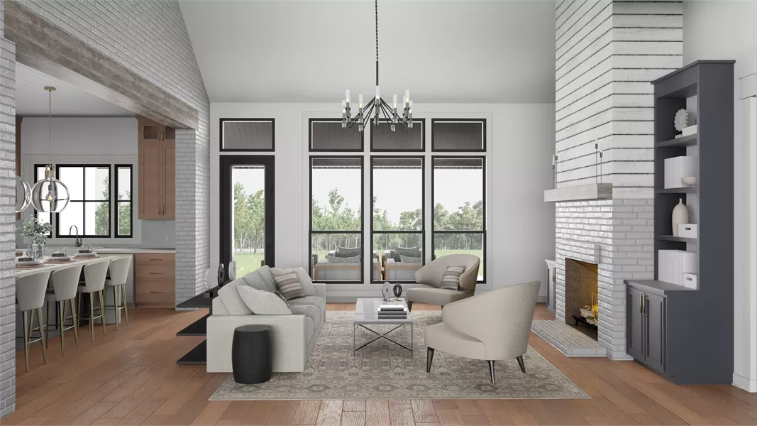 Black Creek Farmhouse, Original plan photos courtesy of Madden Home Design, photo 1