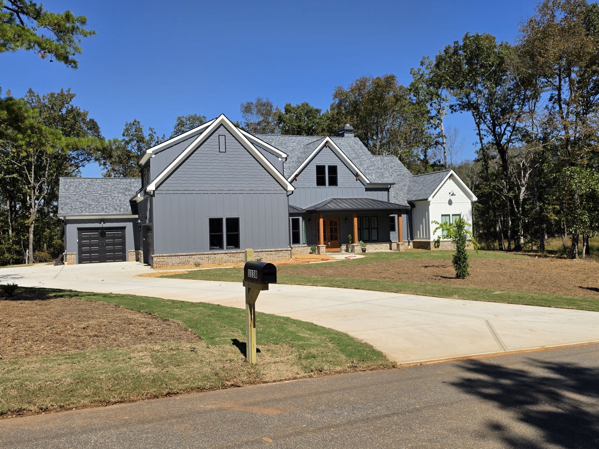 Black Creek Farmhouse front elevation